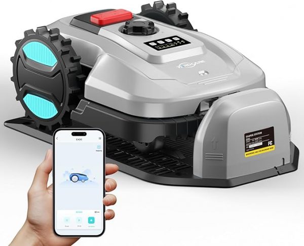 Smart Robotic Lawn Mower - App Controlled