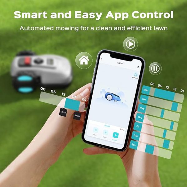 Smart Robotic Lawn Mower - App Controlled - Image 2